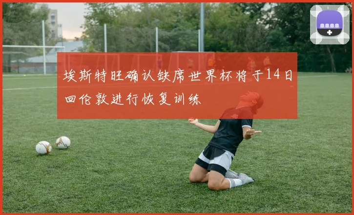 埃斯特旺确认缺席世界杯将于14日回伦敦进行恢复训练